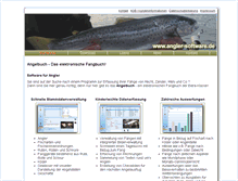 Tablet Screenshot of angler-software.de
